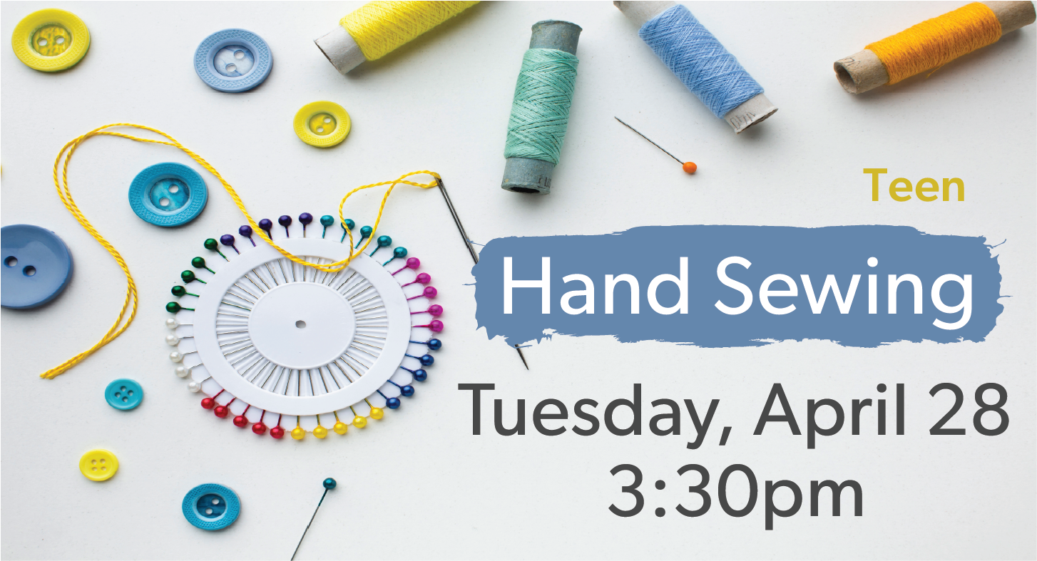 Teen Hand Sewing