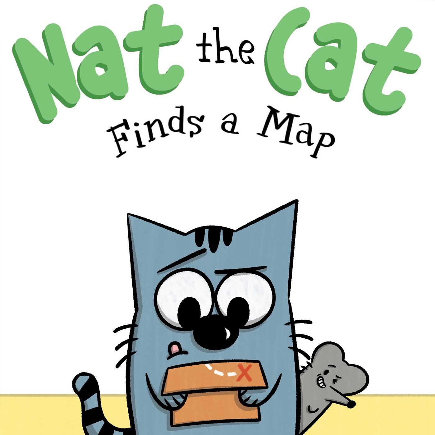 Nat the Cat Finds a Map