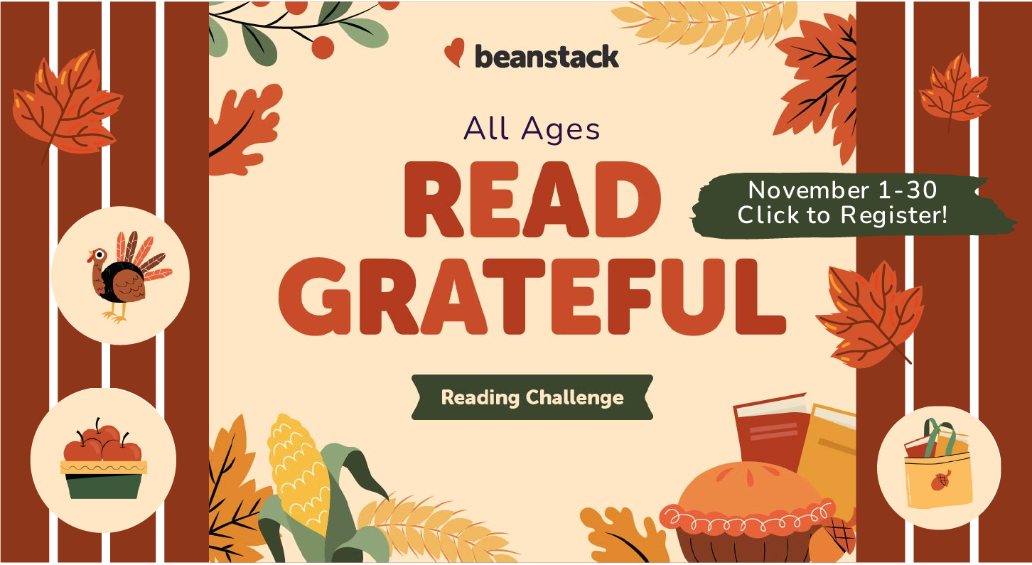 Read Grateful Beanstack Challenge: Click to register